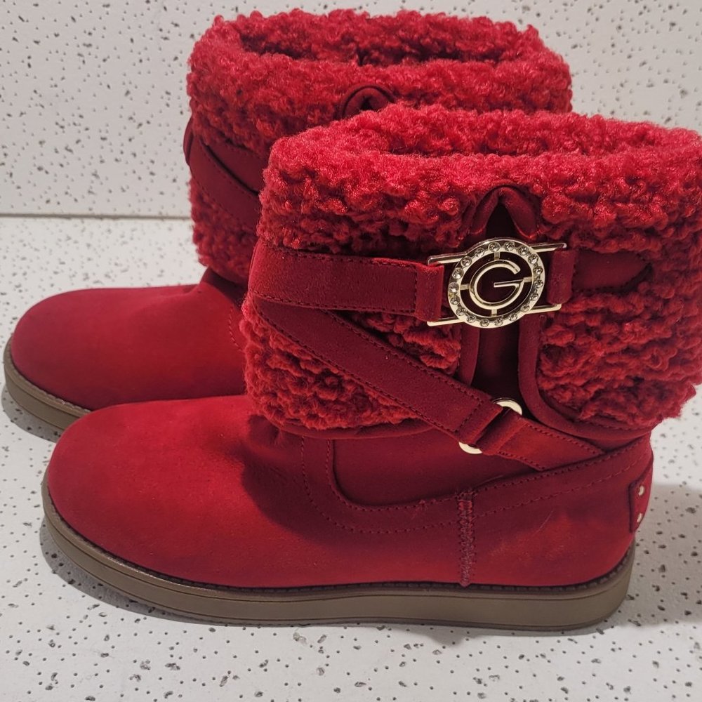 RED GUESS BOOTS